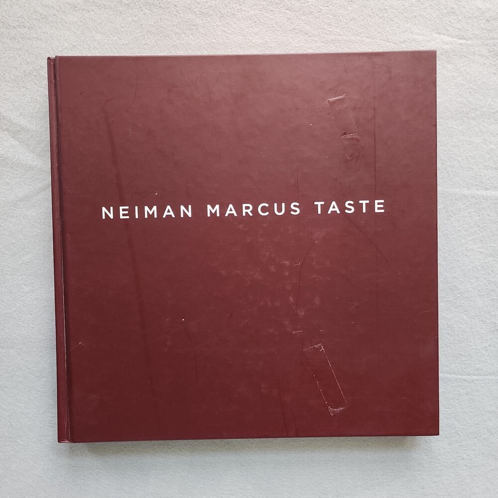 SIGNED by Kevin Garvin Neiman Marcus Taste Cookbook 100th Anniversary No DJ